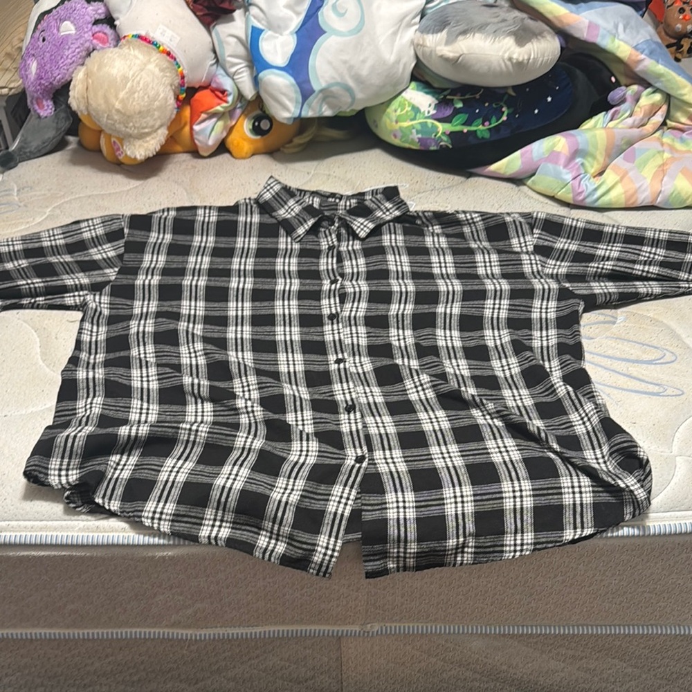 Black and White Flannel